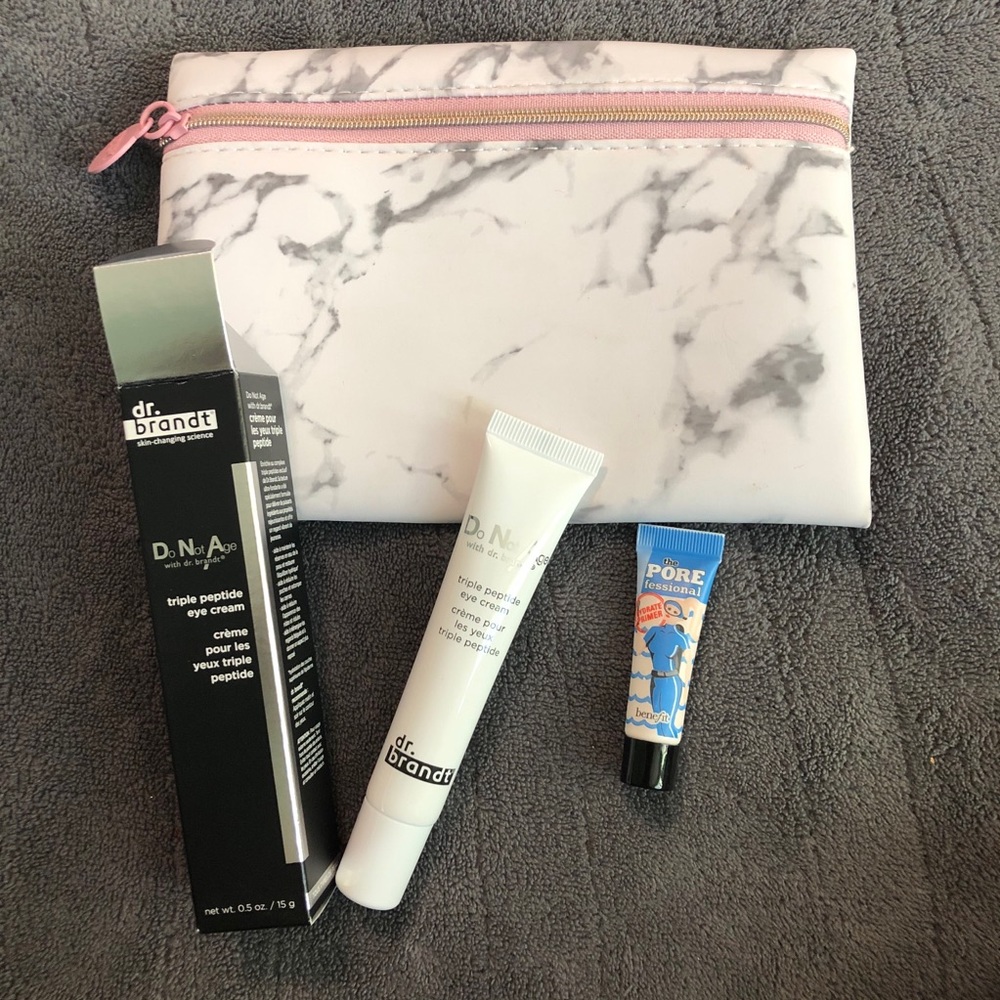 New Dr Brandt triple peptide eye cream